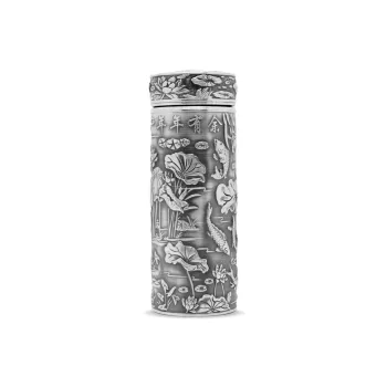 Yu Yin 999 Fine Silver Insulated Cups Men's