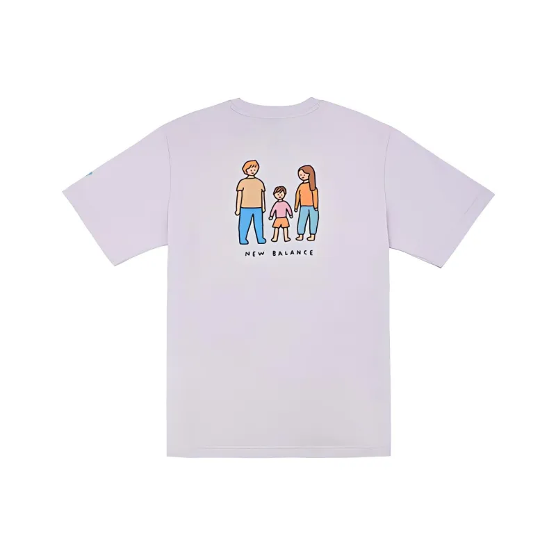 New Balance T Shirts Men Purple-0