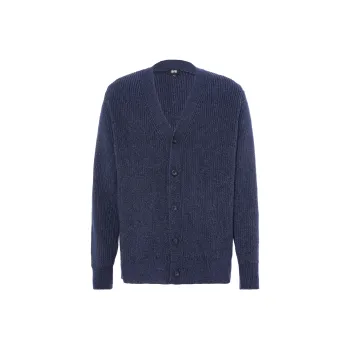UNIQLO Knitwear Men Sea Blue