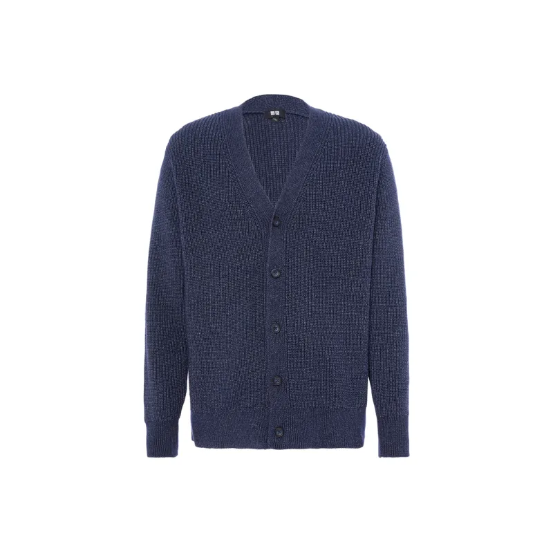 UNIQLO Knitwear Men Sea Blue-0