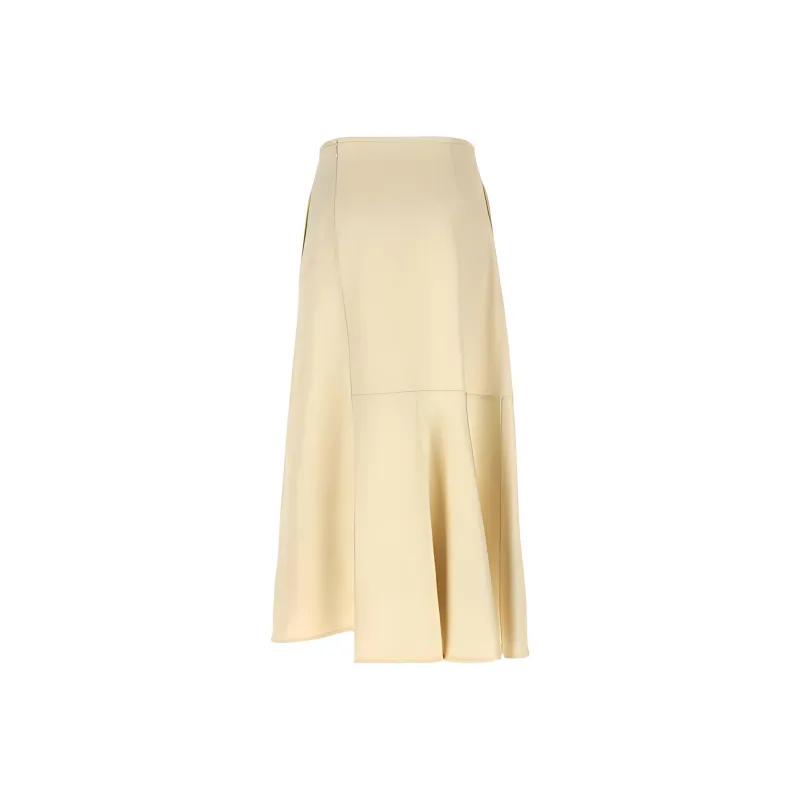 JIL SANDER High Waist Panelled Midi Skirt-1