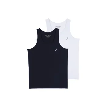 NAUTICA UNDERWEAR Tank Tops Men's 2 Pack