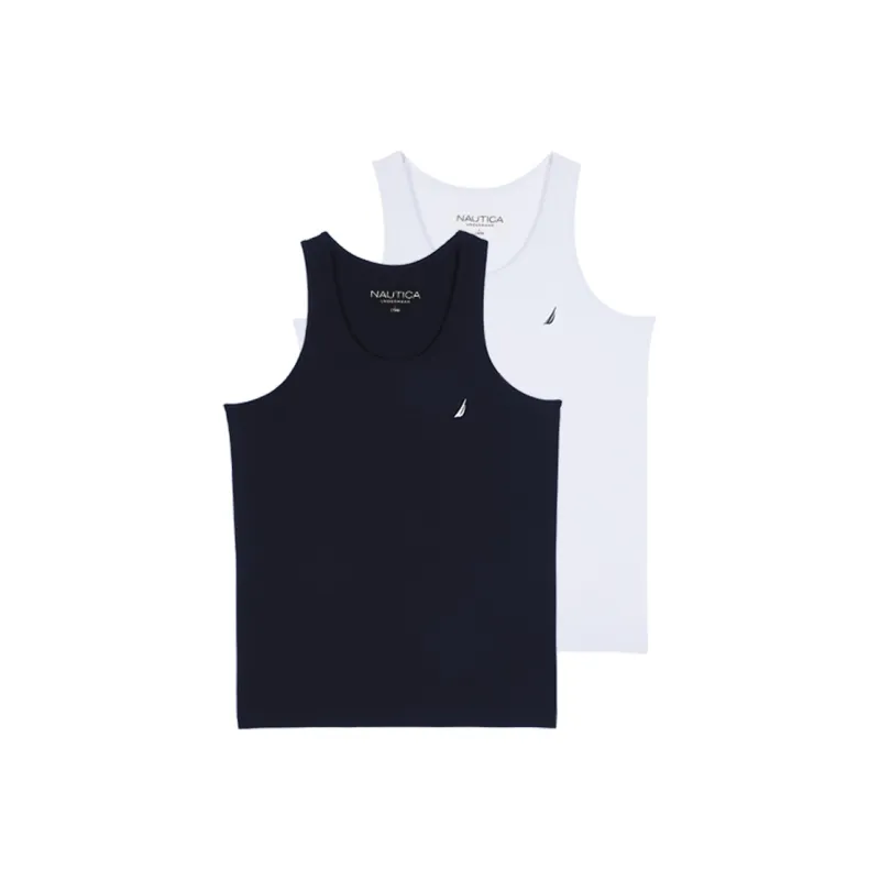 NAUTICA UNDERWEAR Tank Top Men's 2 Pack-0