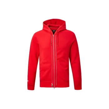 Converse Full Zip Hoodie Jackets Men Red