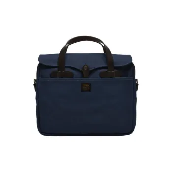 Filson Cotton Briefcase Men's Marine Blue