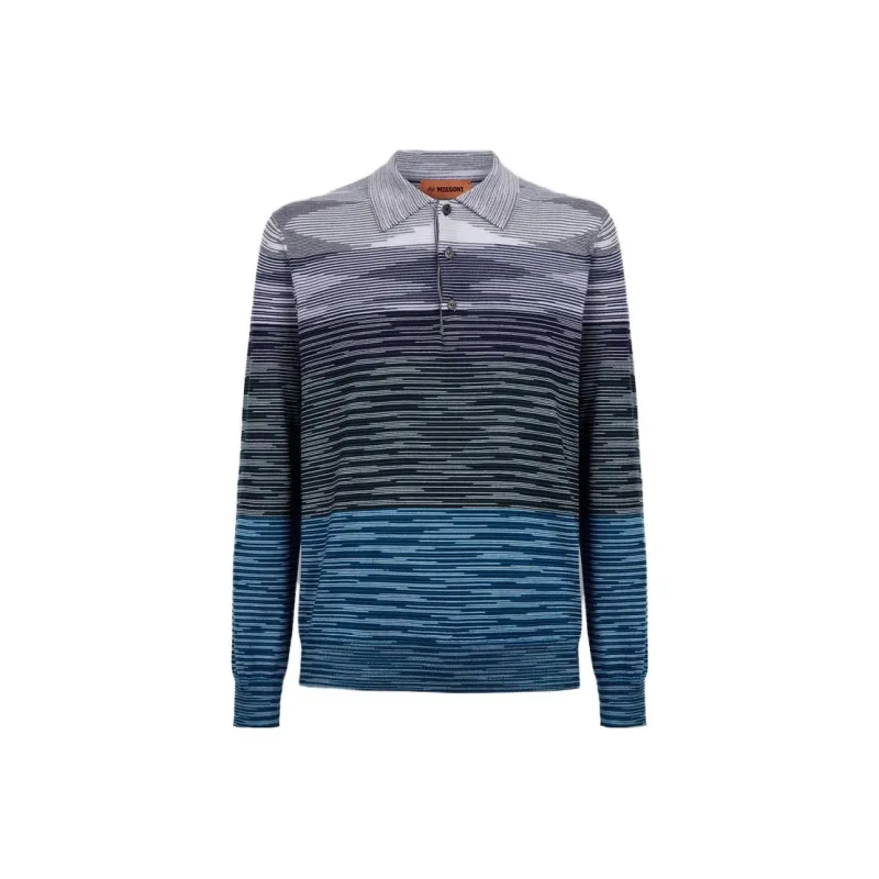 MISSONI Striped Polo Shirt-0