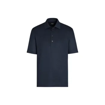 Ermenegildo Zegna Linen Polo Shirt