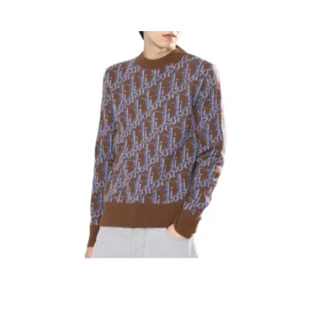 DIOR Sweaters Men Brown