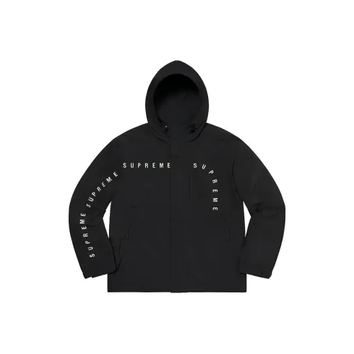 Supreme Curve Logos Ripstop Jacket