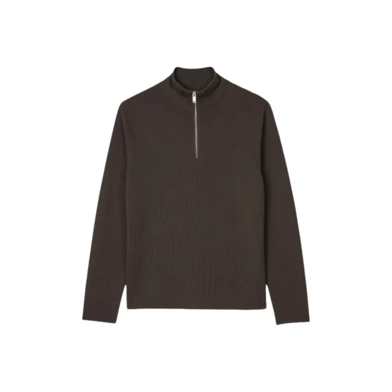 Sandro High neck Merino wool Jumper-0