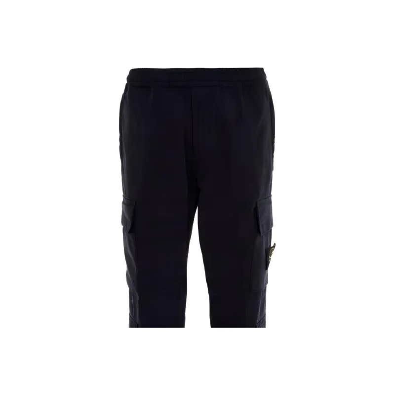 STONE ISLAND Cargo Pants Men's Ocean Blue-2