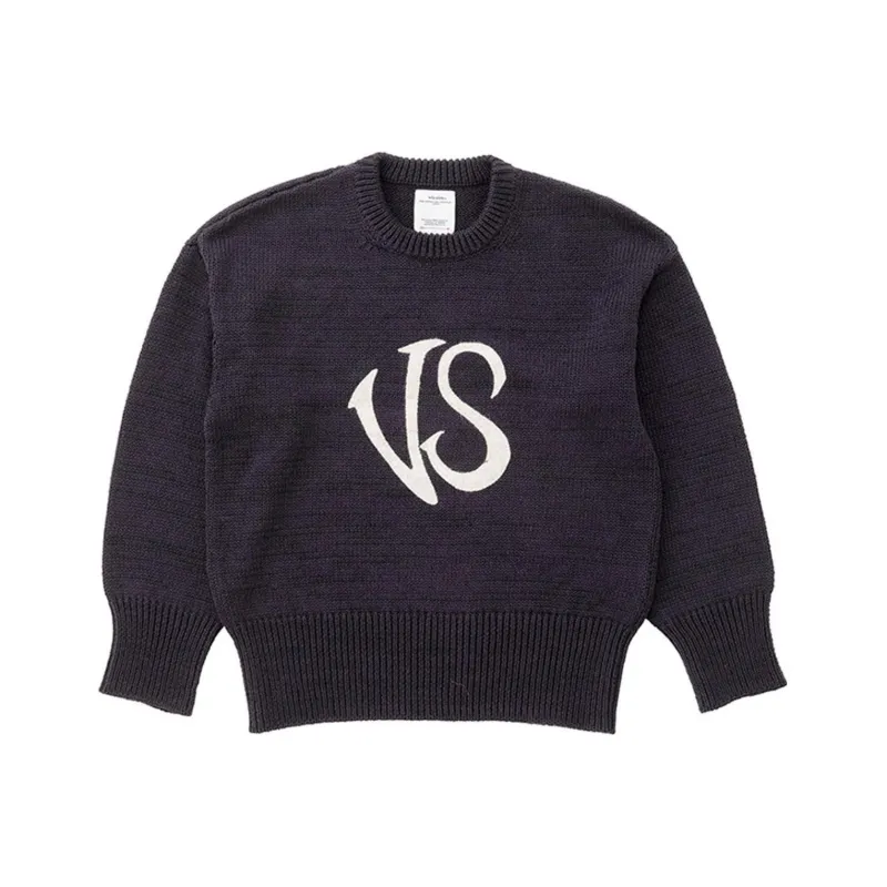 Visvim Letterman Crew Knit-0