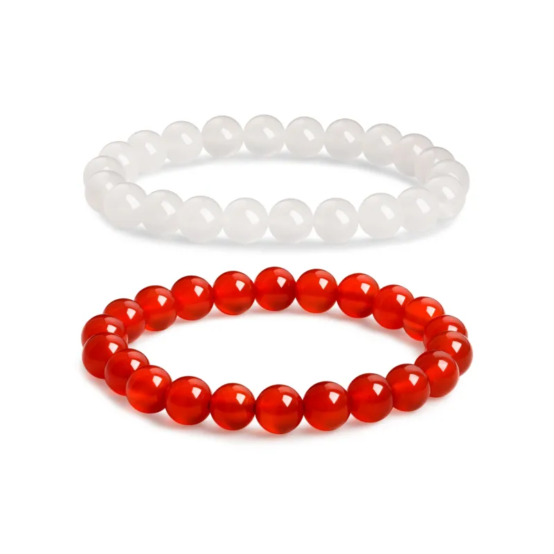 Lao Feng Xiang Chalcedony Jade Bracelets Unisex-10