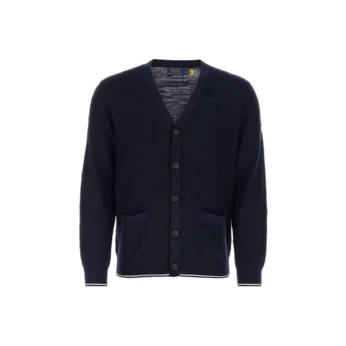 Polo Ralph Lauren Logo embroidered V neck Cardigan
