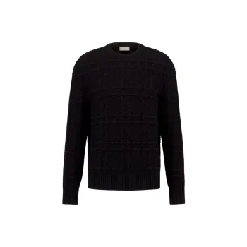 DIOR Icon FW24 Cashmere Sweater Men's Black