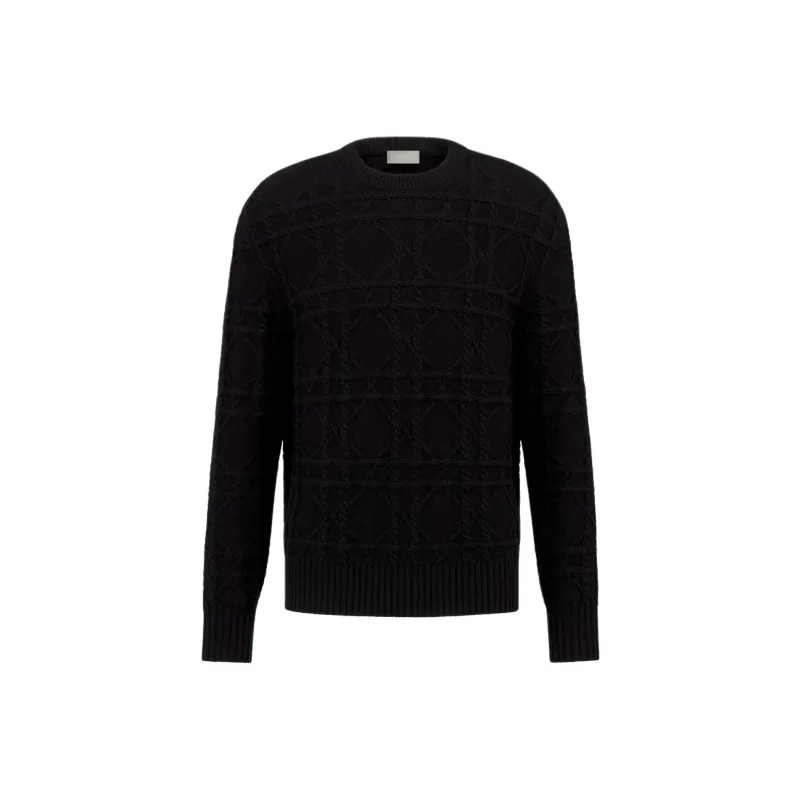 DIOR Icon FW24 Cashmere Sweater Men's Black-0