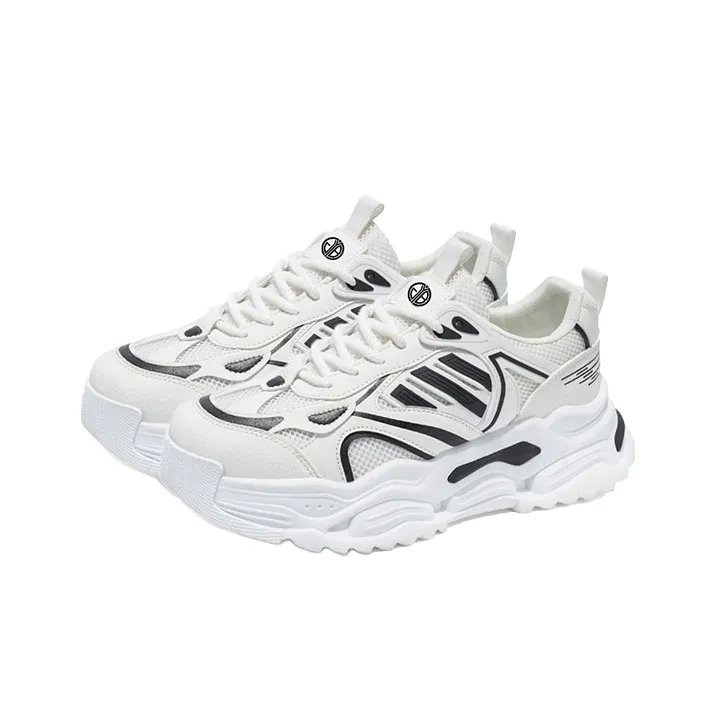Yi Jiabao Wear resistant, Non slip And Breathable Low Top Chunky Sneakers Men's-5