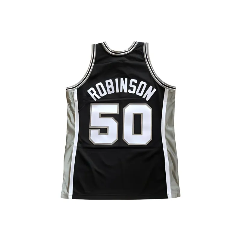 Mitchell & Ness Basketball Jersey Unisex Black-1