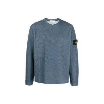 STONE ISLAND Sweater Men's Gray Blue