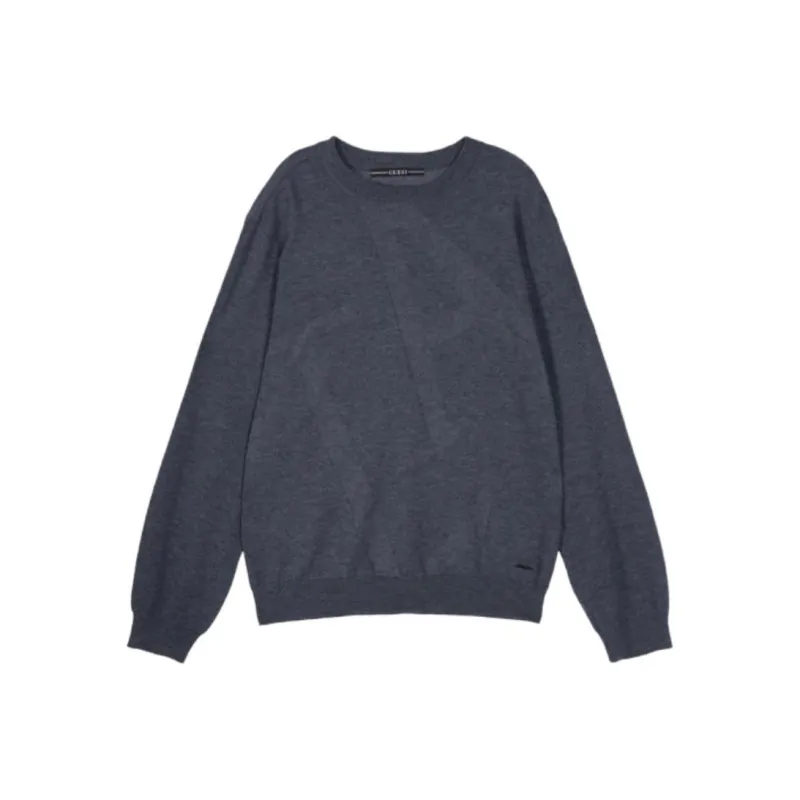 GUESS Sweater Men's Mixed Color Gray-0