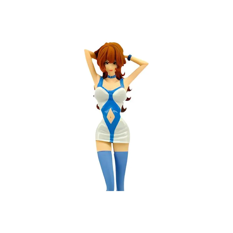 BANPRESTO DXF Lupin III GROOVY BABY SHOT Fujibako, Sky Blue Bonus Gifts 25cm-2