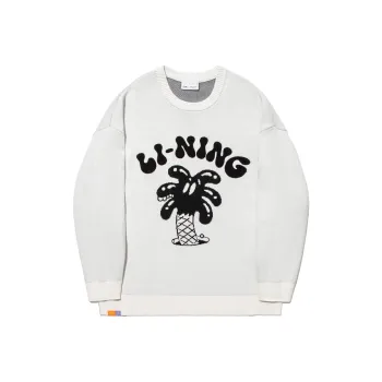 LiNing Knitwear Men's Black White