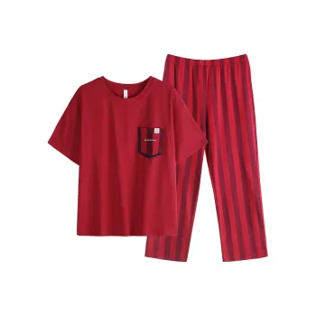 Xuan Liang Pajama Set Women's Maroon