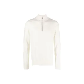 Brunello Cucinelli Funnel Neck Knitted Polo Shirt