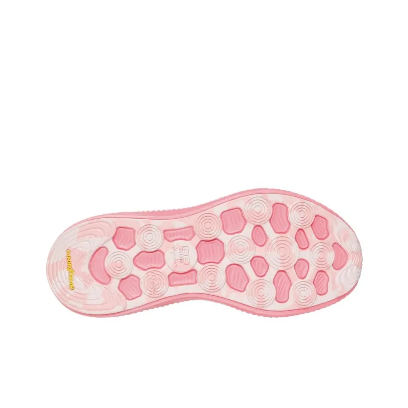 Skechers Cushioning, Slip Resistant, Abrasion Resistant, Breathable Low Top Running Shoes Women's Pink-3