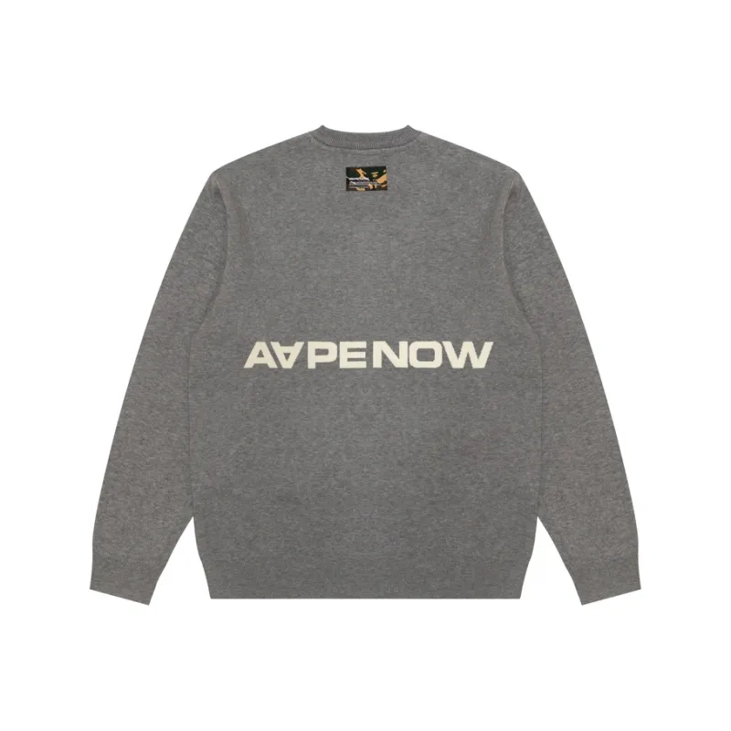 Aape Intarsia-knit Logo Jumper-4
