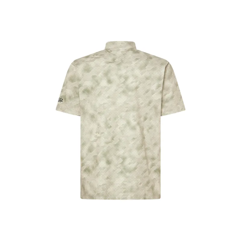Oakley O SyncPackEllipseEmbMock T Shirt Men's Khaki Brown-1