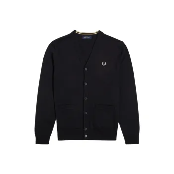FRED PERRY FW24 Sweater Men's Black