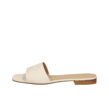 LAUREN RALPH LAUREN Slide Slippers Women's White