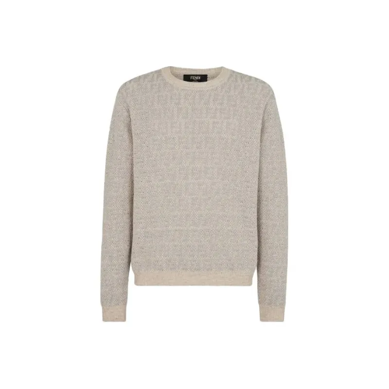 FENDI Sweaters Men Gray-0