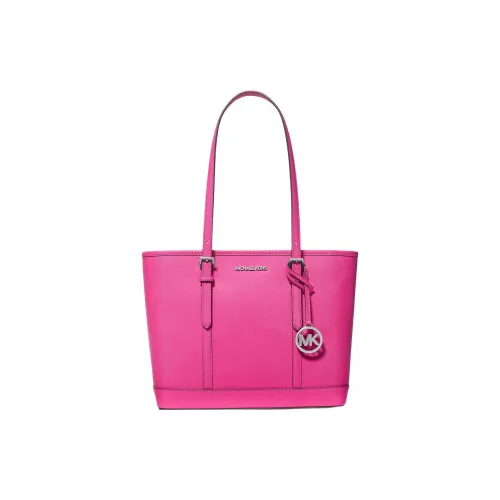 MICHAEL KORS Jet Set Travel Leather stayhomewithbags Bag, Shopping Bag, Shoulder Bag Small Size Women's Rose Red