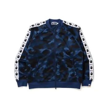 A BATHING APE Color Camo Tape Jersey Top