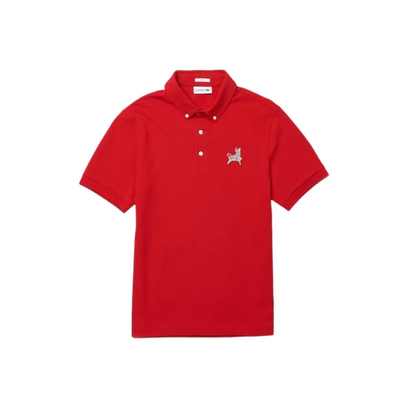 LACOSTE Polo Shirts Unisex Red-0
