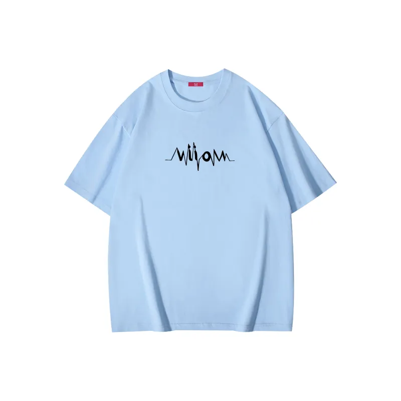 MIIOW Trendy Party Collection Cooling Summer Collection T Shirt Unisex-16
