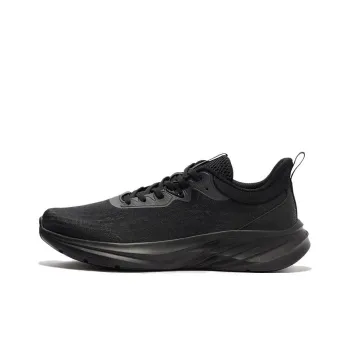 361° Abrasion Resistant Cushioning Low Top Casual Running Shoes Men's Black