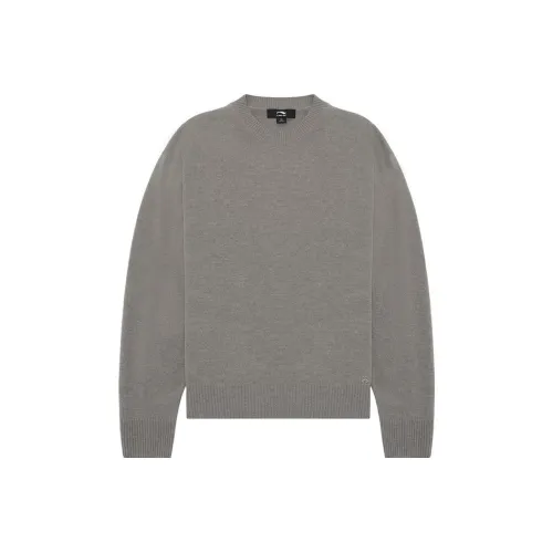 LI NING 1990 Commuter Series Knitwear Men Dawn Gray