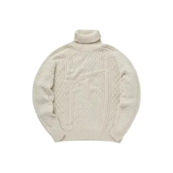 Nike Life Men's Cable Knit Turtleneck Sweater