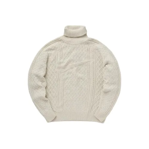Nike Life Men's Cable Knit Turtleneck Sweater