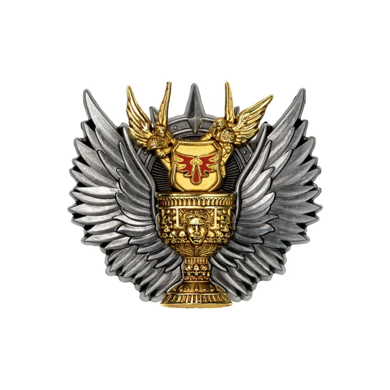 STARFORGED Saint Blood Angel Brooch Saint Gyles Blood Seal, Starforged, Warhammer 40K Merch Badges-5