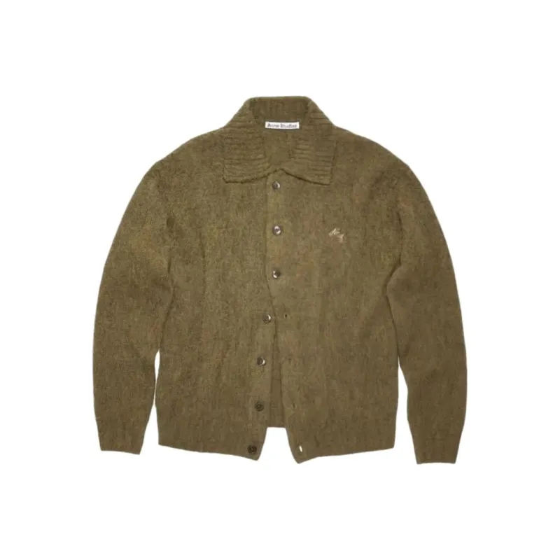 Acne Studios Knitwear Men Dark Green-0