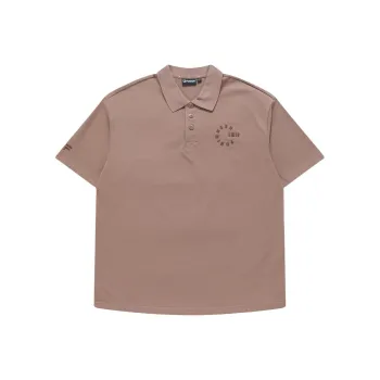 FILA FUSION Polo Shirt Unisex Sauce Plum Pink