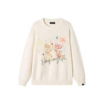 DANGEROUSPEOPLE Sweater Unisex Ecru