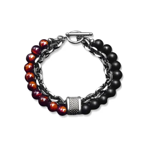 MUXIANG Tiger's Eye Stone Bracelets Unisex