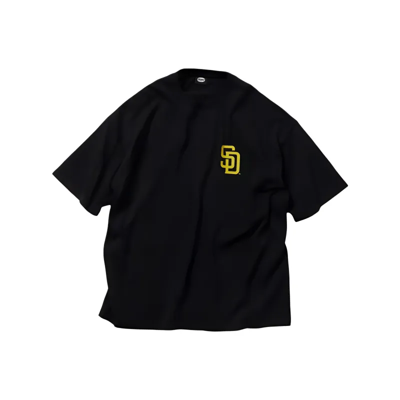 MLB x FREAK'S STORE SS24 T Shirt Unisex Black-1