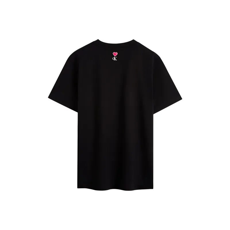 CALVIN KLEIN T Shirt Unisex Space Black-1