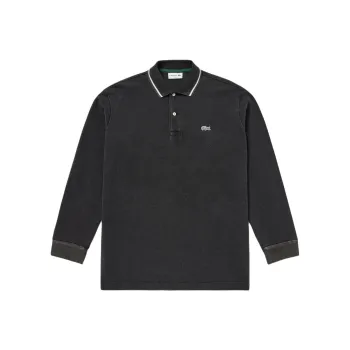 LACOSTE Polo Shirt Men's Dark Gray